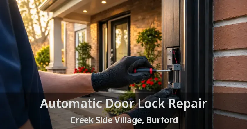 Automatic Door Lock Repair Creek Side Village, Burford - ON
