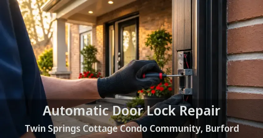 Automatic Door Lock Repair Twin Springs Cottage Condo Community, Burford - ON