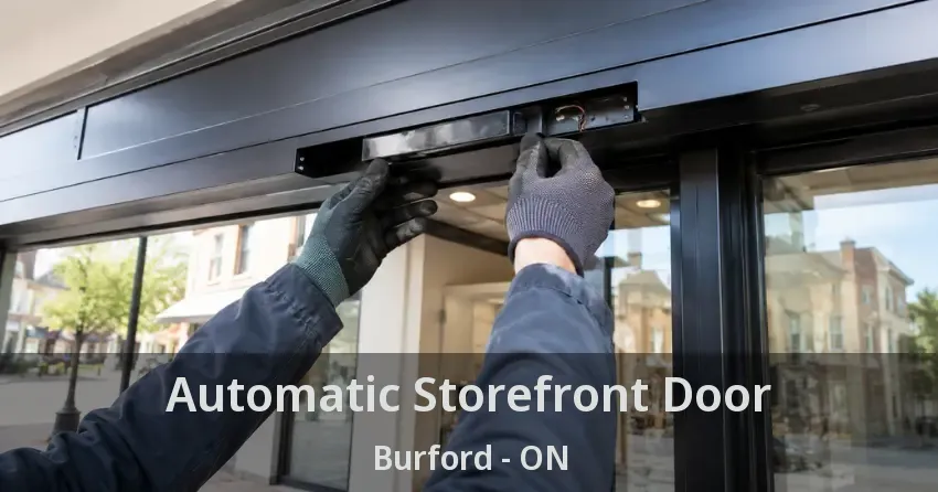 Automatic Storefront Door Burford - ON
