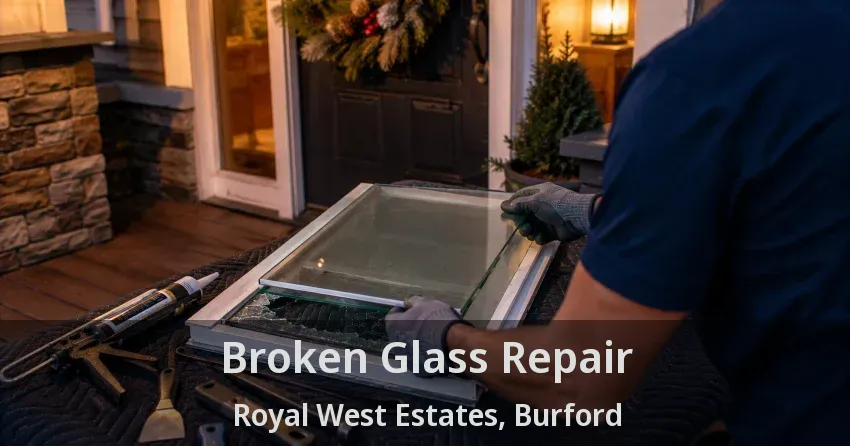 Broken Glass Repair Royal West Estates, Burford - ON