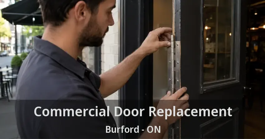Commercial Door Replacement Burford - ON