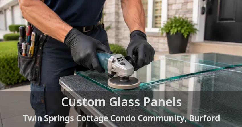 Custom Glass Panels Twin Springs Cottage Condo Community, Burford - ON
