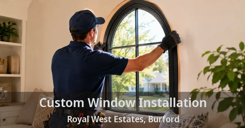 Custom Window Installation Royal West Estates, Burford - ON