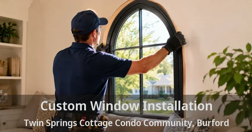 Custom Window Installation Twin Springs Cottage Condo Community, Burford - ON