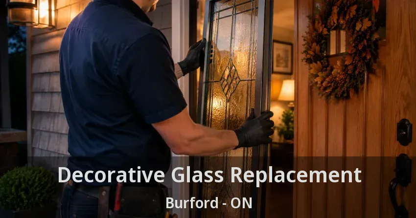 Decorative Glass Replacement Burford - ON