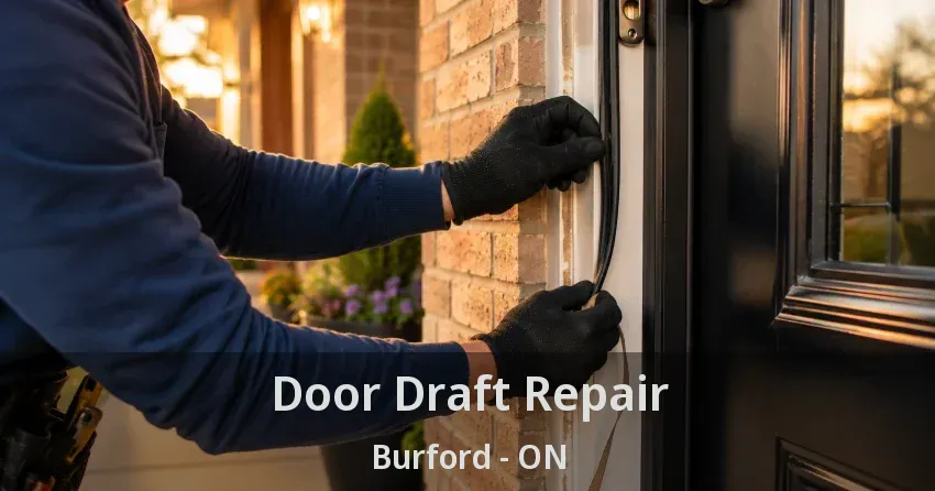 Door Draft Repair Burford - ON