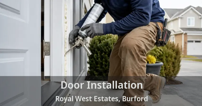 Door Installation Royal West Estates, Burford - ON