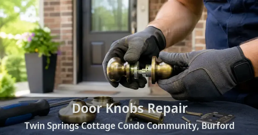 Door Knobs Repair Twin Springs Cottage Condo Community, Burford - ON
