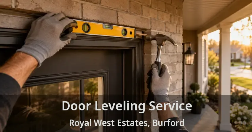 Door Leveling Service Royal West Estates, Burford - ON