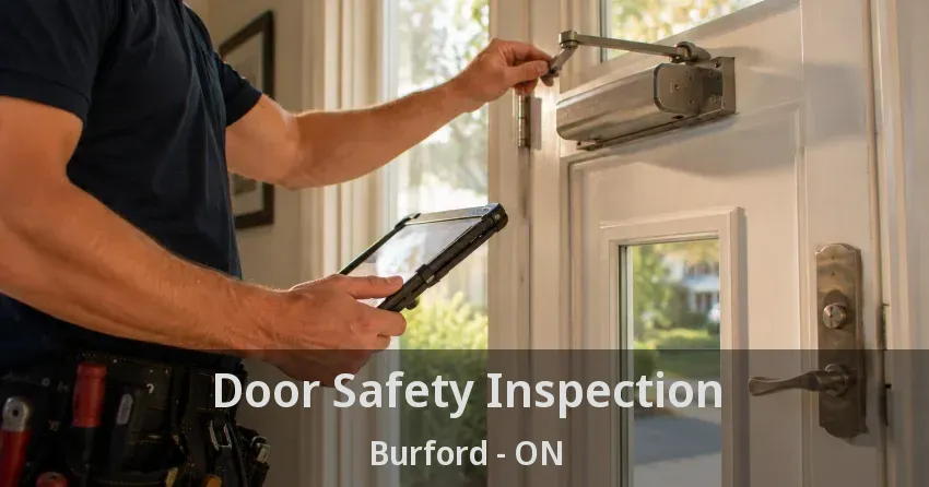 Door Safety Inspection Burford - ON