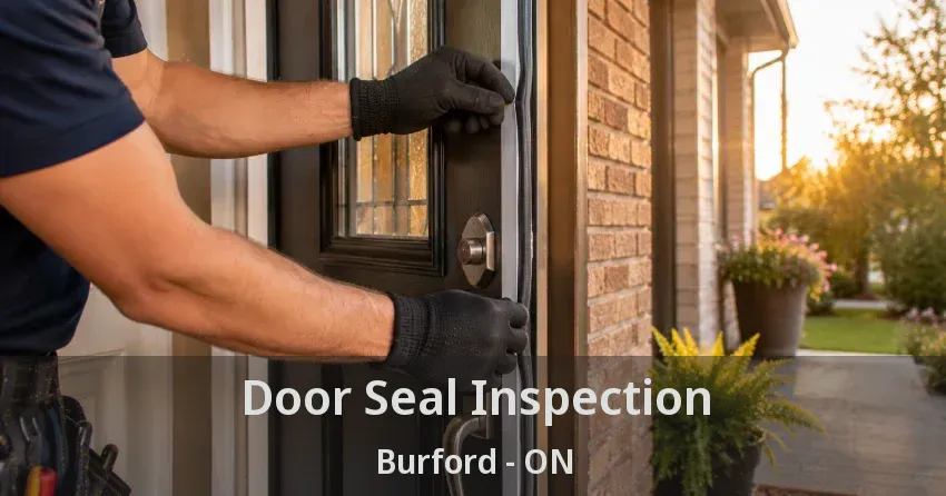 Door Seal Inspection Burford - ON