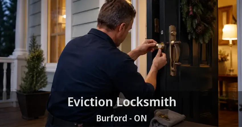 Eviction Locksmith Burford - ON