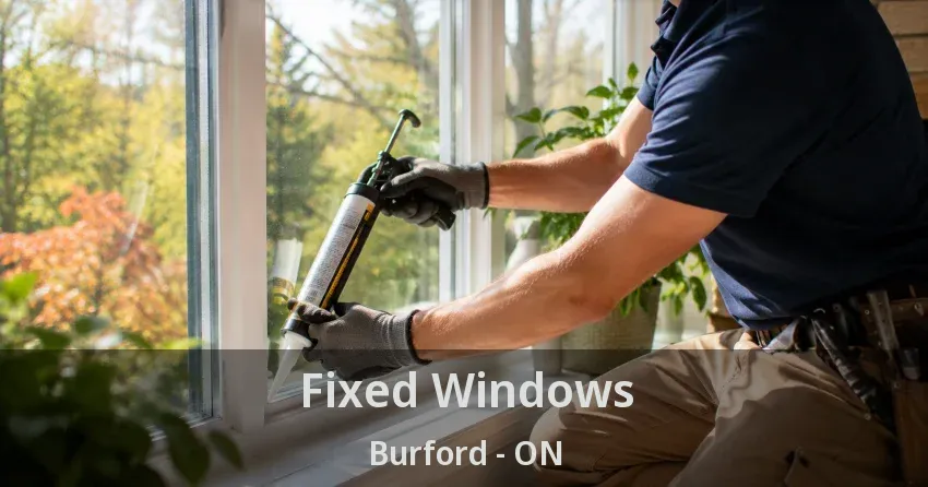 Fixed Windows Burford - ON