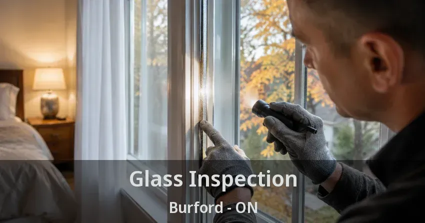 Glass Inspection Burford - ON