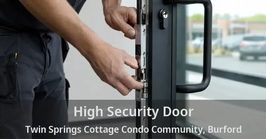 High Security Door Twin Springs Cottage Condo Community, Burford - ON