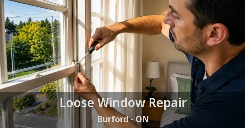 Loose Window Repair Burford - ON