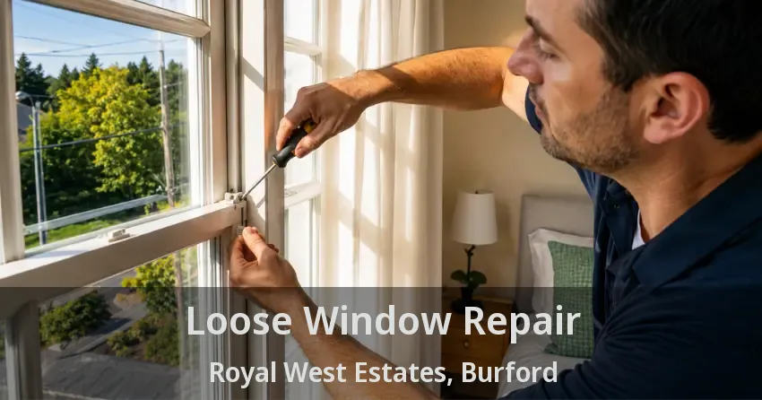 Loose Window Repair Royal West Estates, Burford - ON