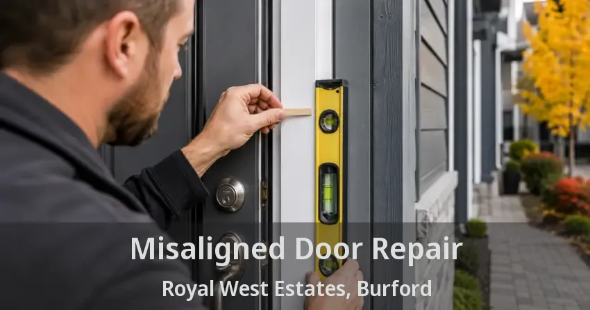 Misaligned Door Repair Royal West Estates, Burford - ON
