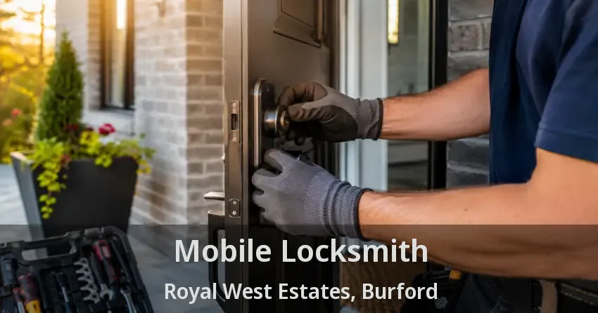 Mobile Locksmith Royal West Estates, Burford - ON