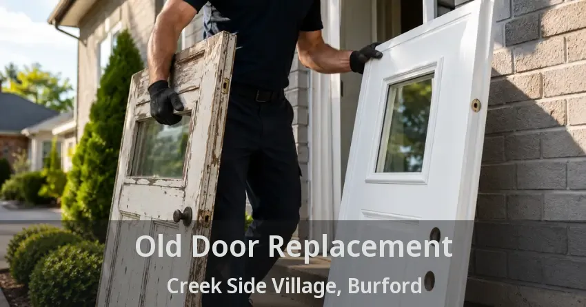 Old Door Replacement Creek Side Village, Burford - ON
