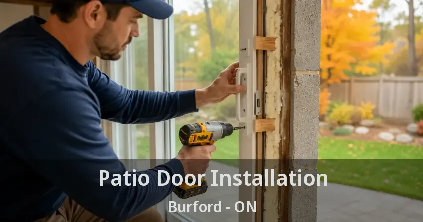 Patio Door Installation Burford - ON