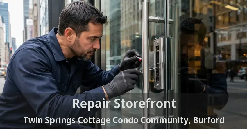 Repair Storefront Twin Springs Cottage Condo Community, Burford - ON