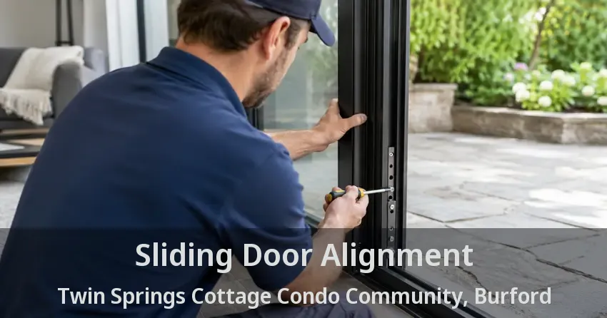 Sliding Door Alignment Twin Springs Cottage Condo Community, Burford - ON