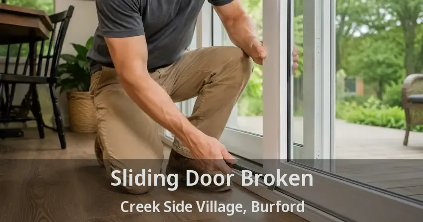 Sliding Door Broken Creek Side Village, Burford - ON