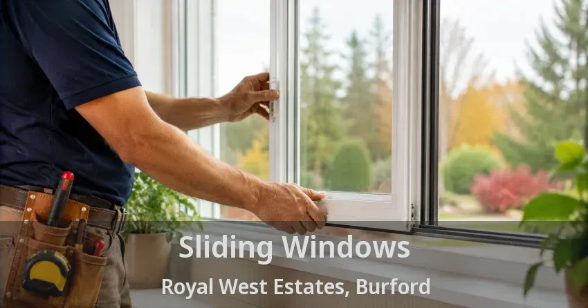 Sliding Windows Royal West Estates, Burford - ON