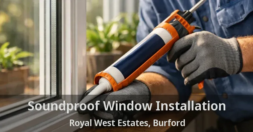 Soundproof Window Installation Royal West Estates, Burford - ON
