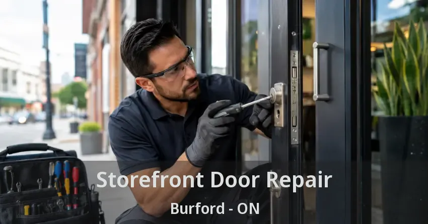 Storefront Door Repair Burford - ON