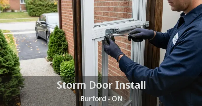 Storm Door Install Burford - ON