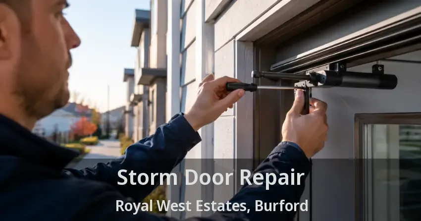 Storm Door Repair Royal West Estates, Burford - ON