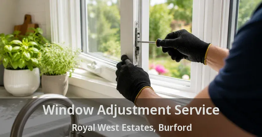 Window Adjustment Service Royal West Estates, Burford - ON