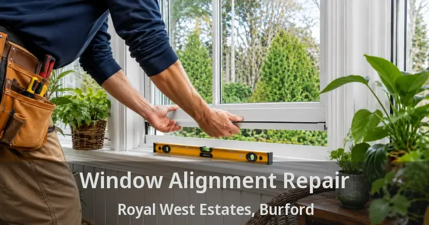 Window Alignment Repair Royal West Estates, Burford - ON