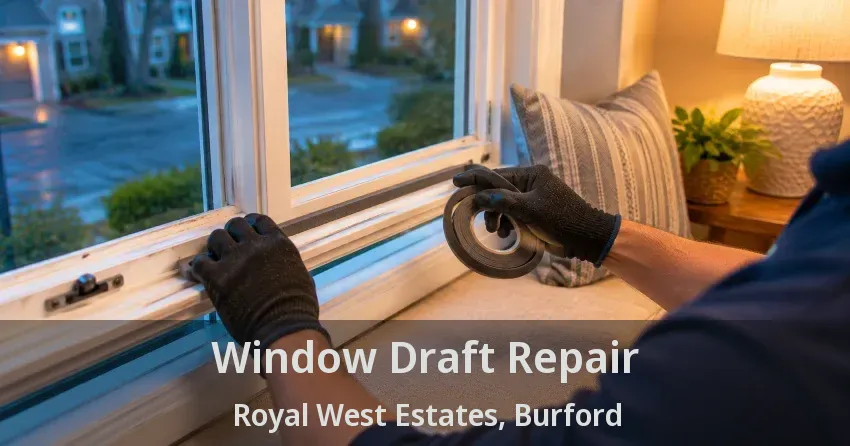 Window Draft Repair Royal West Estates, Burford - ON