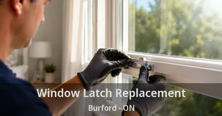 Window Latch Replacement Burford - ON