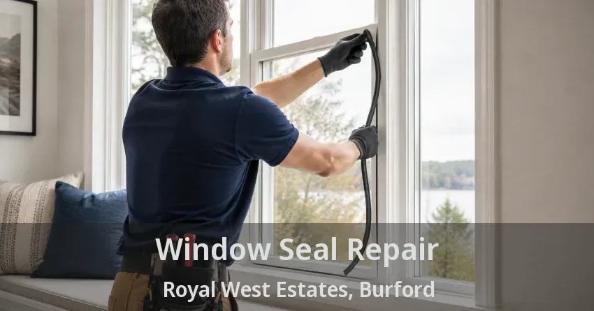 Window Seal Repair Royal West Estates, Burford - ON