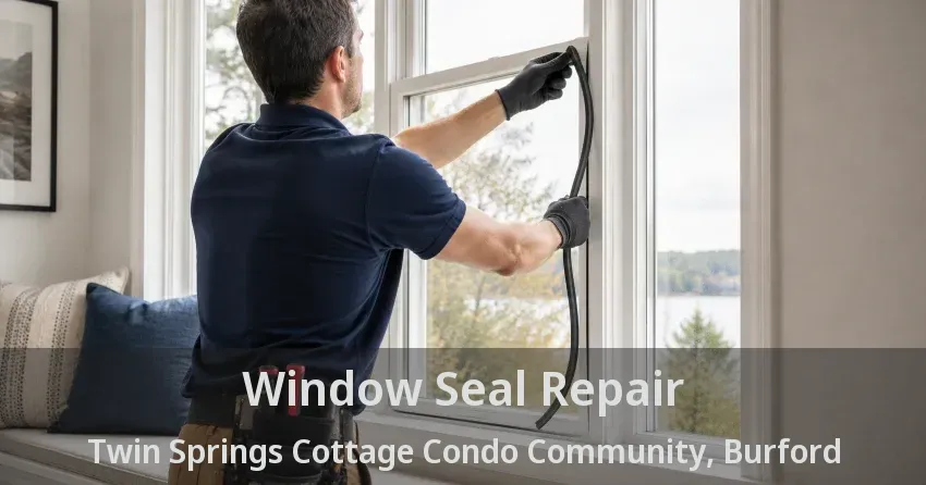 Window Seal Repair Twin Springs Cottage Condo Community, Burford - ON