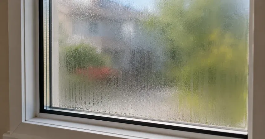 technician installing replacement insulated glass unit in Royal West Estates, Burford