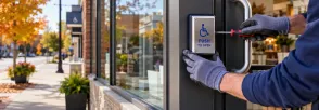 Handicap Door Openers Twin Springs Cottage Condo Community, Burford