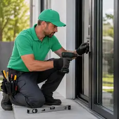 Insulated replacement windows on a finished job